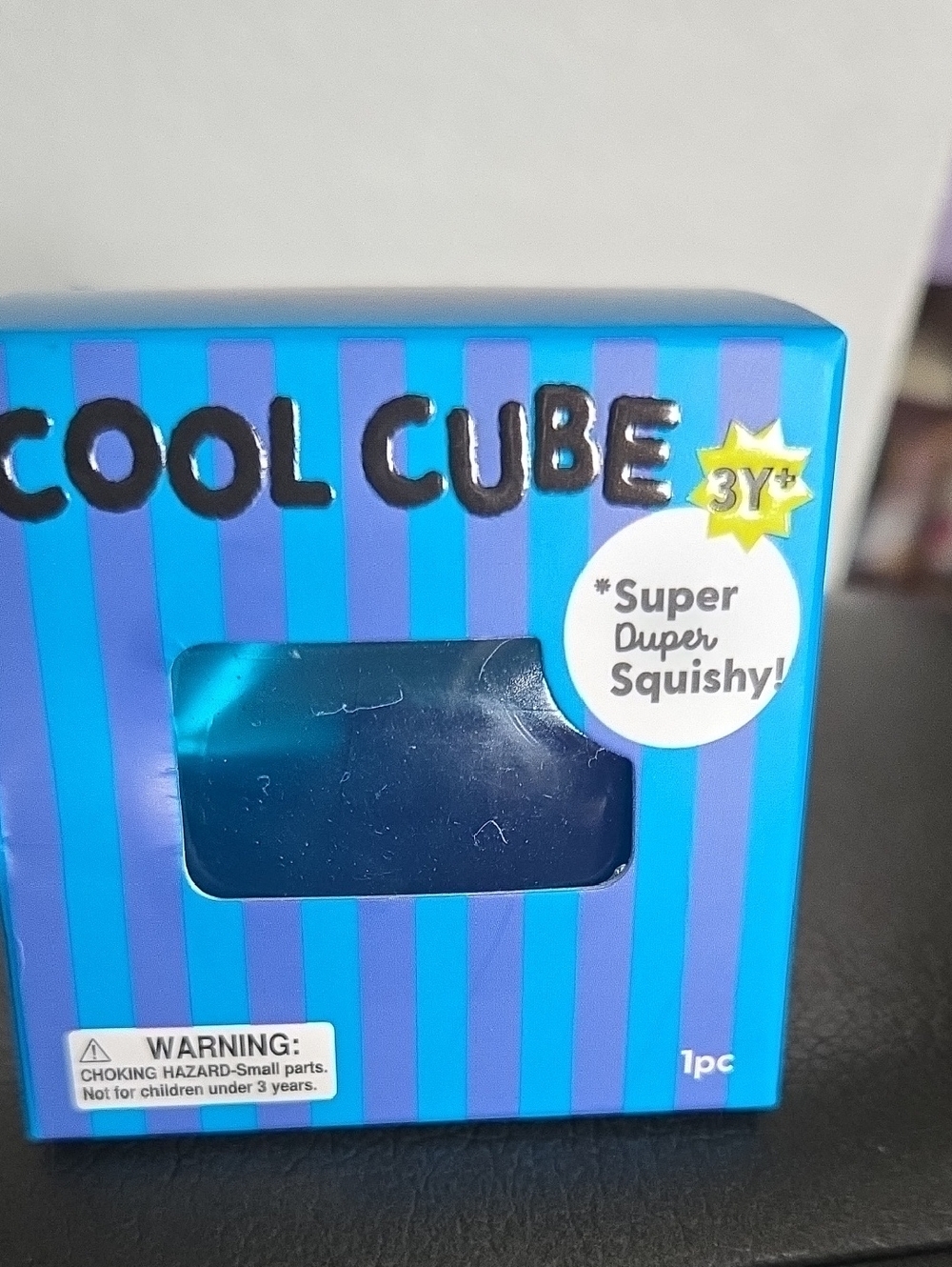 Cool Cube Squishy - Blue